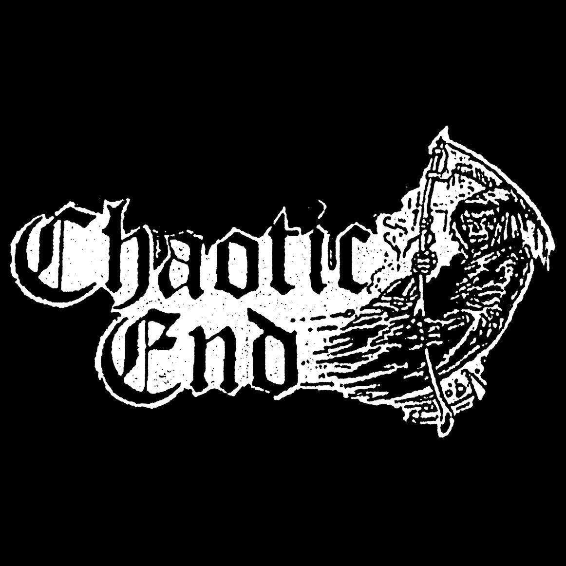 Chaotic Logo - CHAOTIC END - logo - backpatch (eng)