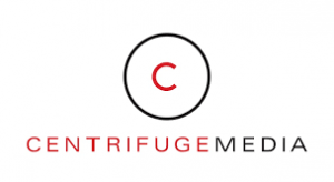 Centrifuge Logo - Centrifuge-Media-Logo | Hilary Stoddard Design LLC