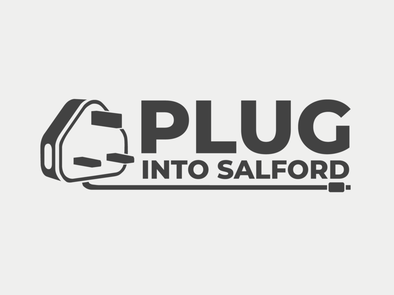 Salford Logo - Plug into Salford by Sasha Wates on Dribbble