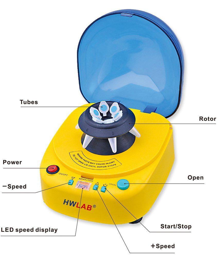 Centrifuge Logo - 1K-12K Multi-Speed Mini Centrifuge