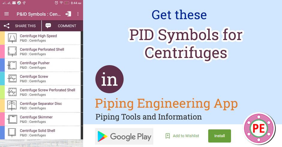 Centrifuge Logo - P&ID Symbols for Centrifuges » The Piping Engineering World