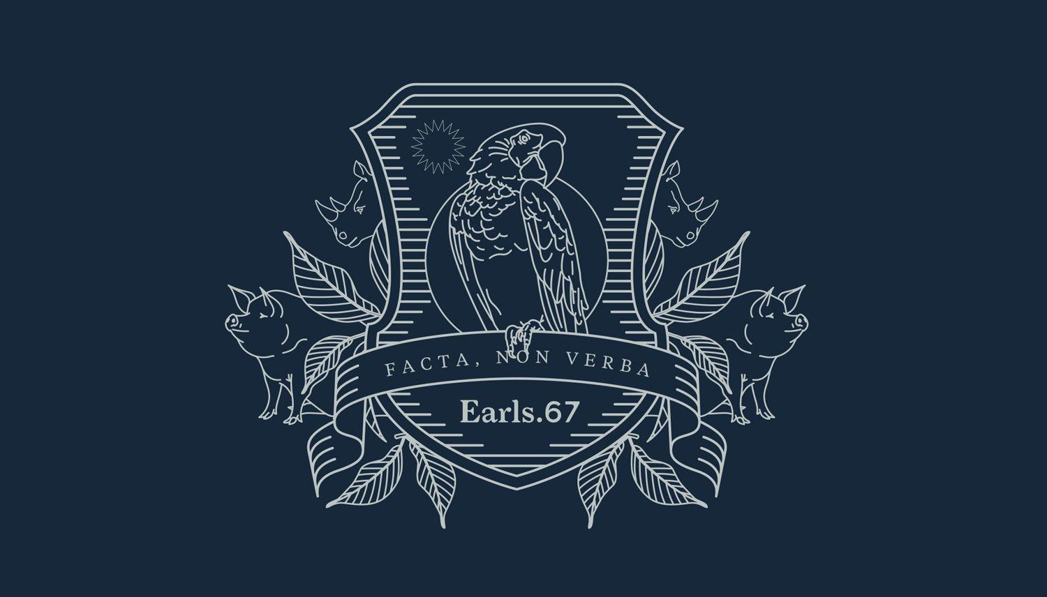 Earl's Logo - New Brand Identity for Earls.67 by Glasfurd & Walker