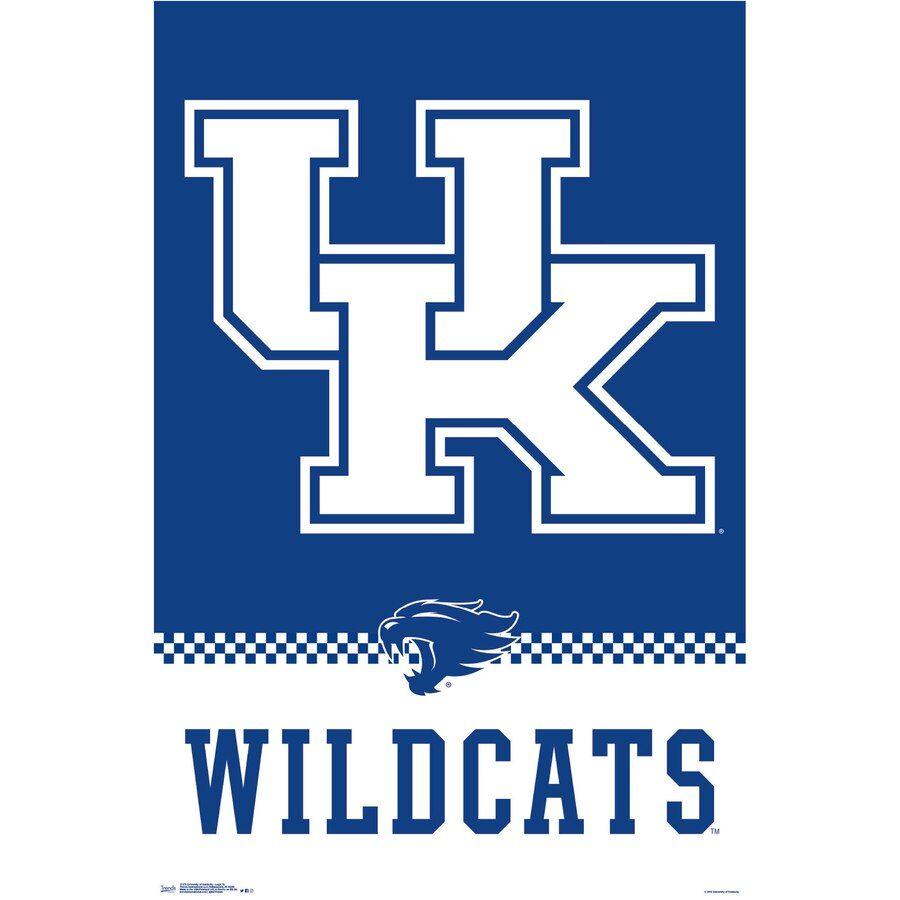 Wildcats Logo - Kentucky Wildcats 22.4'' x 34'' College Logo Poster