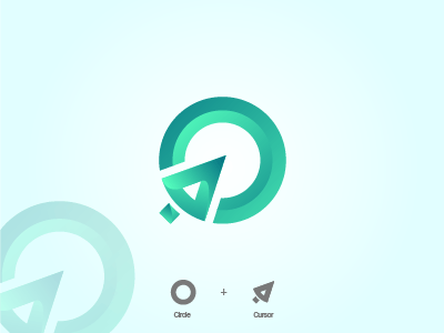 Cursor Logo - Circle + Cursor Logo Concept by Bido Dsgn on Dribbble