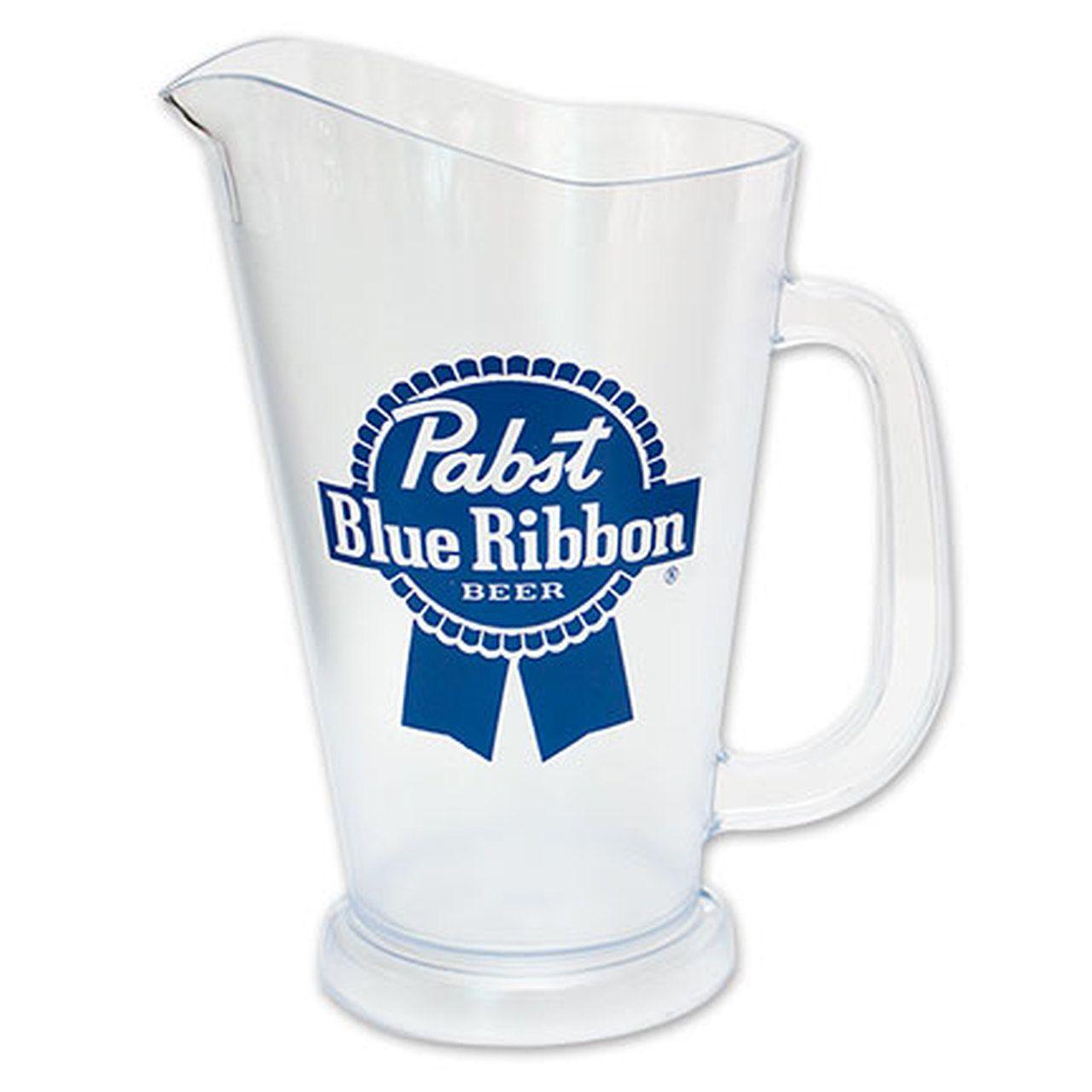 Pitcher Logo - Pabst Brewing Co. Plastic 60 Oz PBR Pitcher