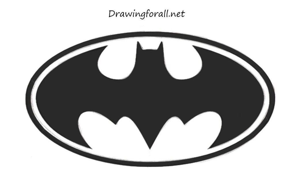 Batman's Logo - How To Draw Batman's Logo | Drawingforall.net