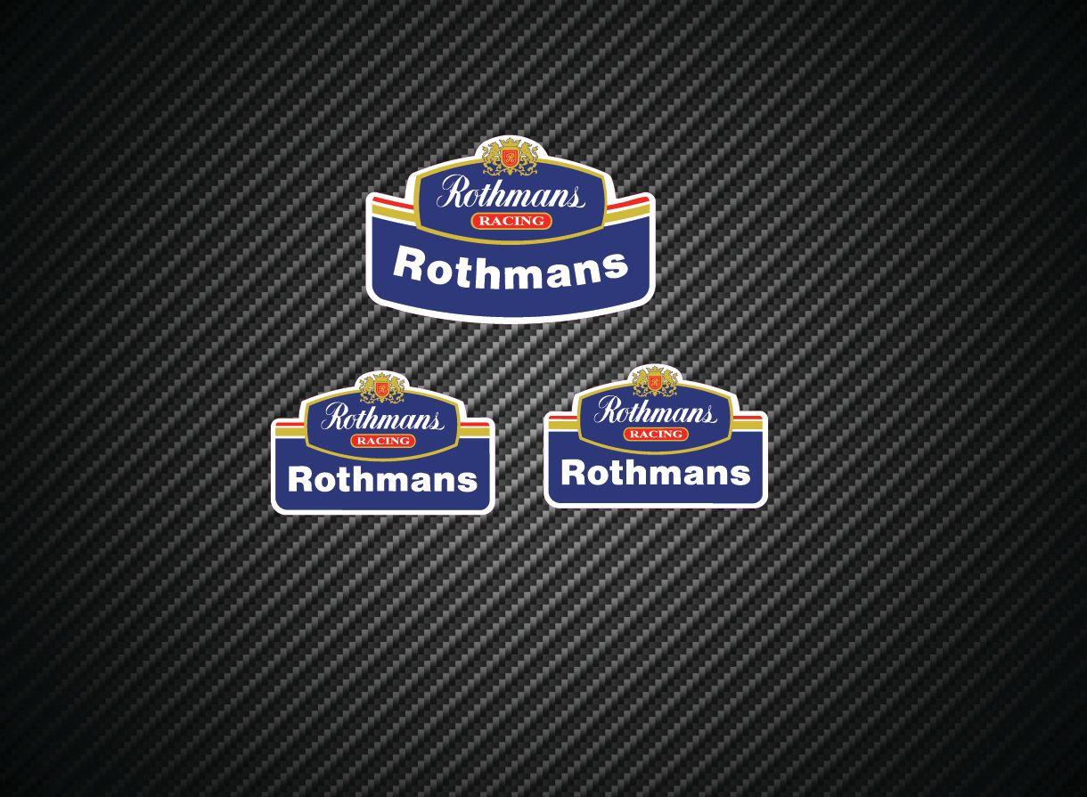 Rothmans Logo - Senna 1994 Fulll Size F1 Helmet Rothmans Racing Stickers