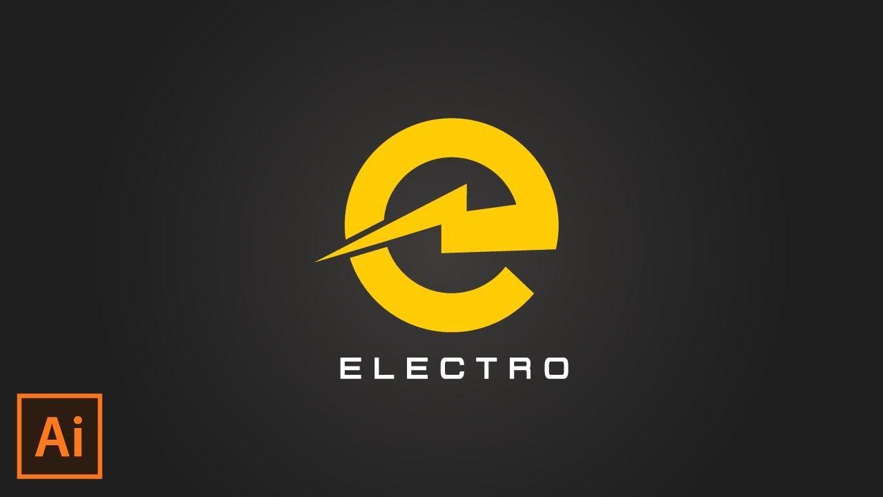 Electro Logo - Logo Design Process | Adobe Illustrator CC (ELECTRO)