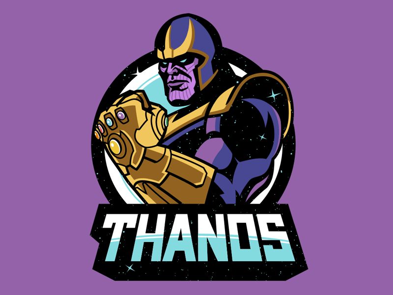 Thanos Logo - Thanos Badge by Ben Douglass on Dribbble