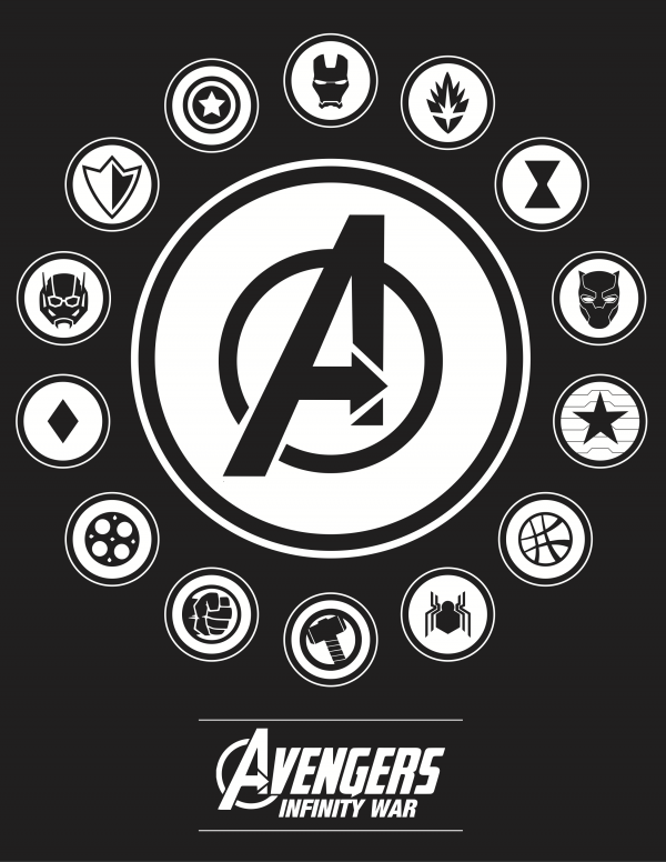Thanos Logo - Avengers: Infinity War 2018 Screening T Shirt