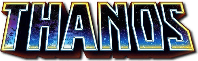 Thanos Logo - Thanos Logo Fonts?