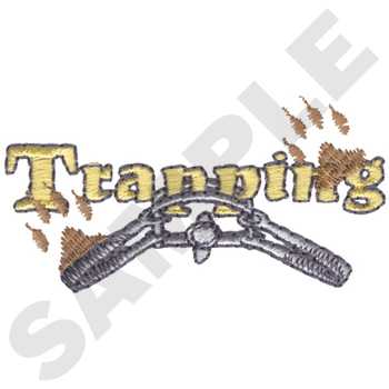 Trapping Logo - Trapping Logo Embroidery Design