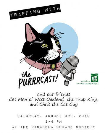 Trapping Logo - Trapping with The Purrrcast – Pasadena Humane Society & SPCA
