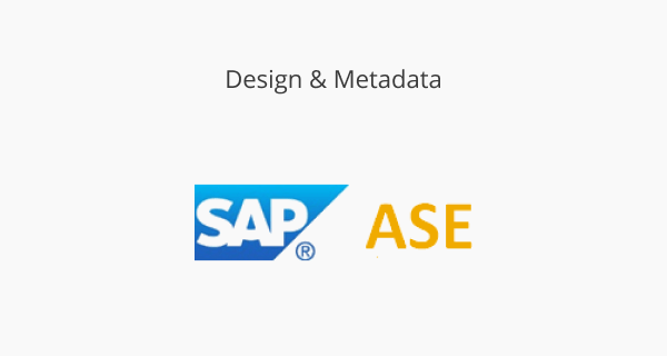 Sybase Logo - Sample SAP (Sybase) ASE databases - SAP/Sybase ASE - Design & Metadata