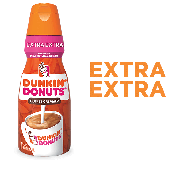 Creamer Logo - Dunkin' Donuts® Coffee Creamers