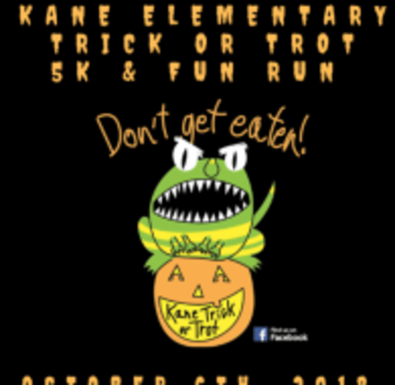 Kane Logo - Kane Elementary Trick or Trot - Bartlesville, OK - 1 mile - 5k - Running