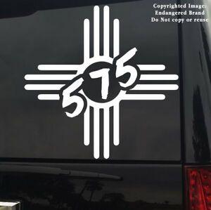 Zia Logo - Details about ZIA 575 area code design Native American NM state flag New  Mexico sticker