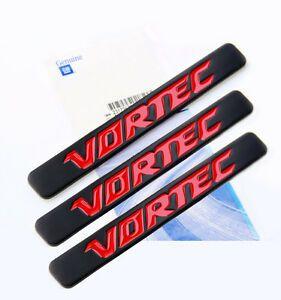 Vortec Logo - Details about 3x OEM Black Red VORTEC logo EMBLEMS BADGES 6.0 LITER BADGE  SILVERADO GM yu