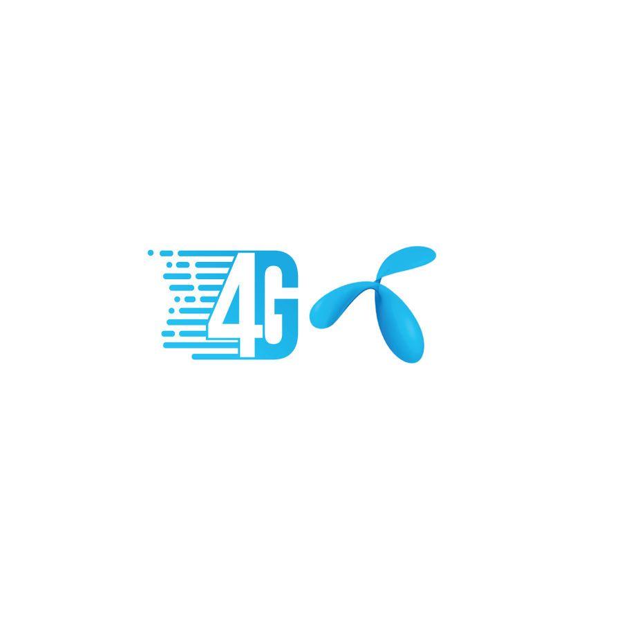 Grameenphone Logo - Entry by TheTigerStudio for grameenphone 4G logo Design