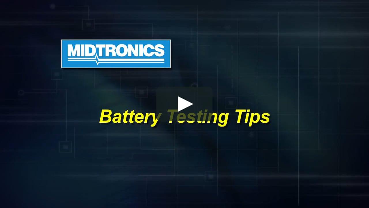 Midtronics Logo - Midtronics Battery Testing Tips and Techniques