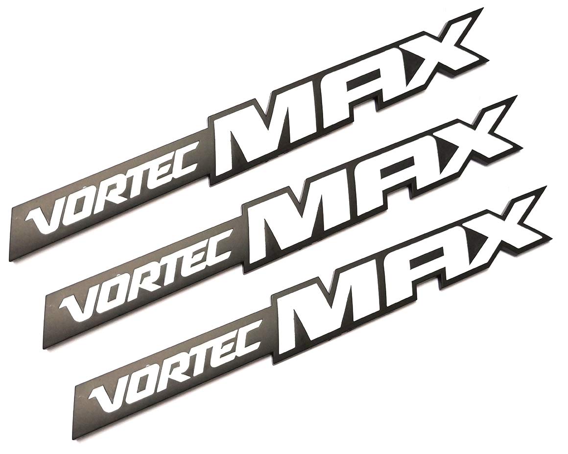 Vortec Logo - Emzscar 3pcs Vortec Max Door Emblem Logo, Badge Plate