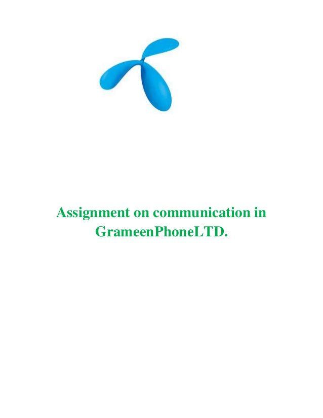 Grameenphone Logo - Assignment on communication in grameen phone