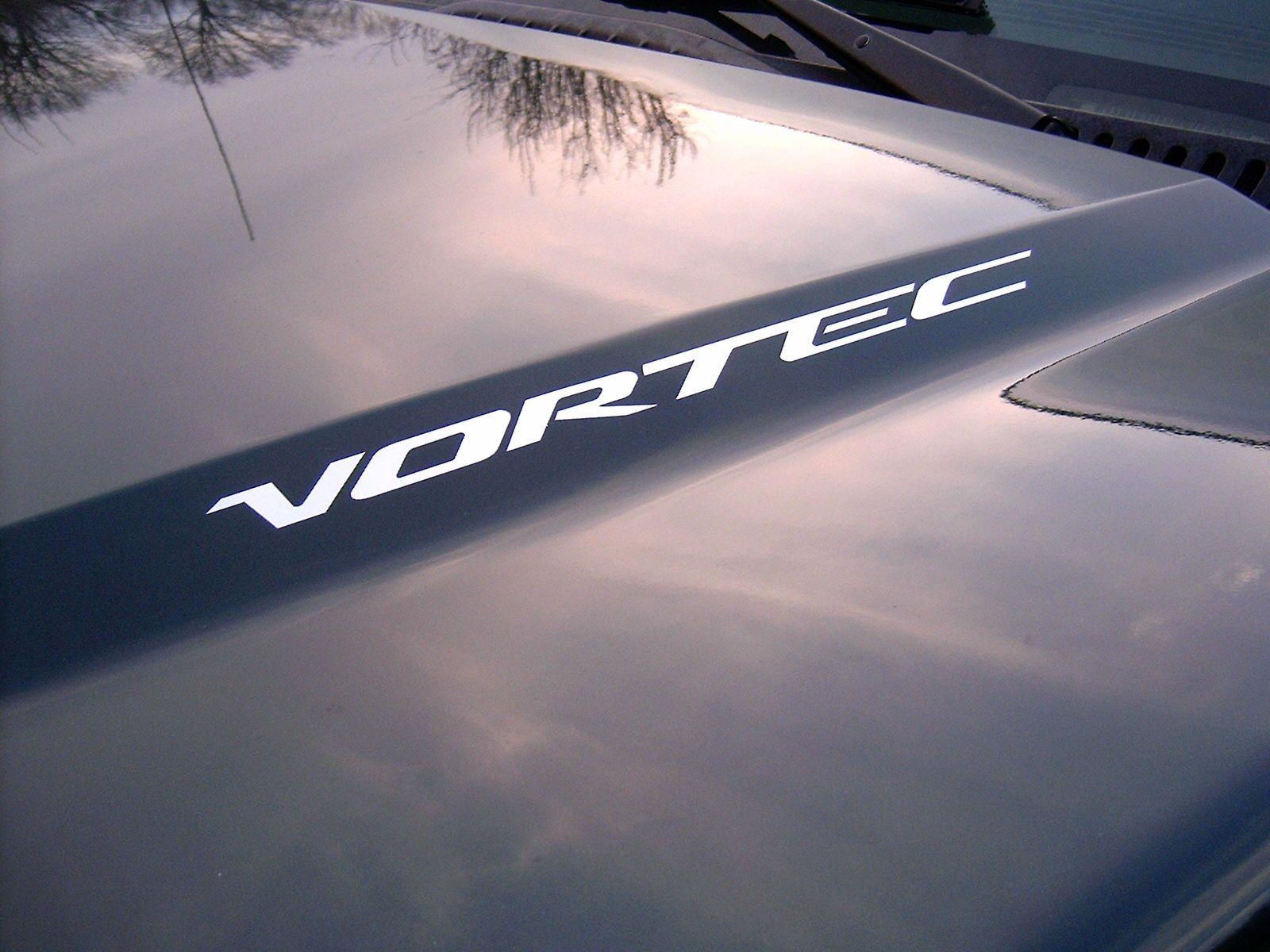 Vortec Logo - 2 VORTEC Hood sticker decals emblem Chevy Silverado GMC Sierra Avalanche