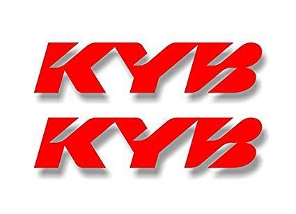 KYB Logo - KYB Shocks Suspension Black 9 Vinyl Decals BRP Snowmobile Sled XPS XRS Stickers (Black)