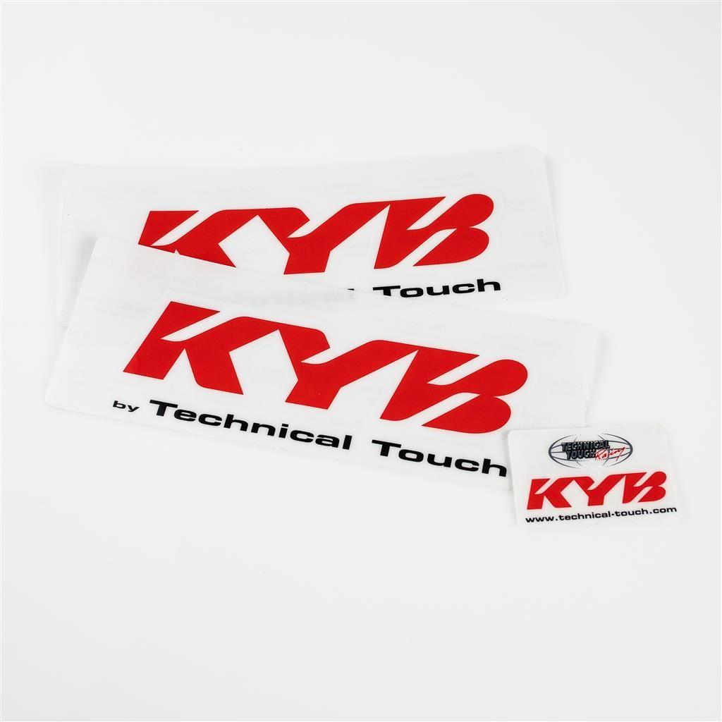 KYB Logo - Sticker set FF+RCU KYB By Technical Touch