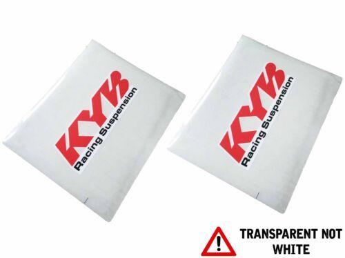 KYB Logo - 4MX Fork Decals KYB Logo Stickers fits Yamaha XT125 X 08-10 | eBay