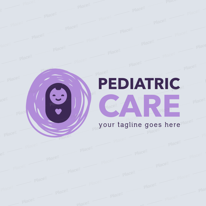 Pediatric Logo - Pediatric Logo Template 1536e