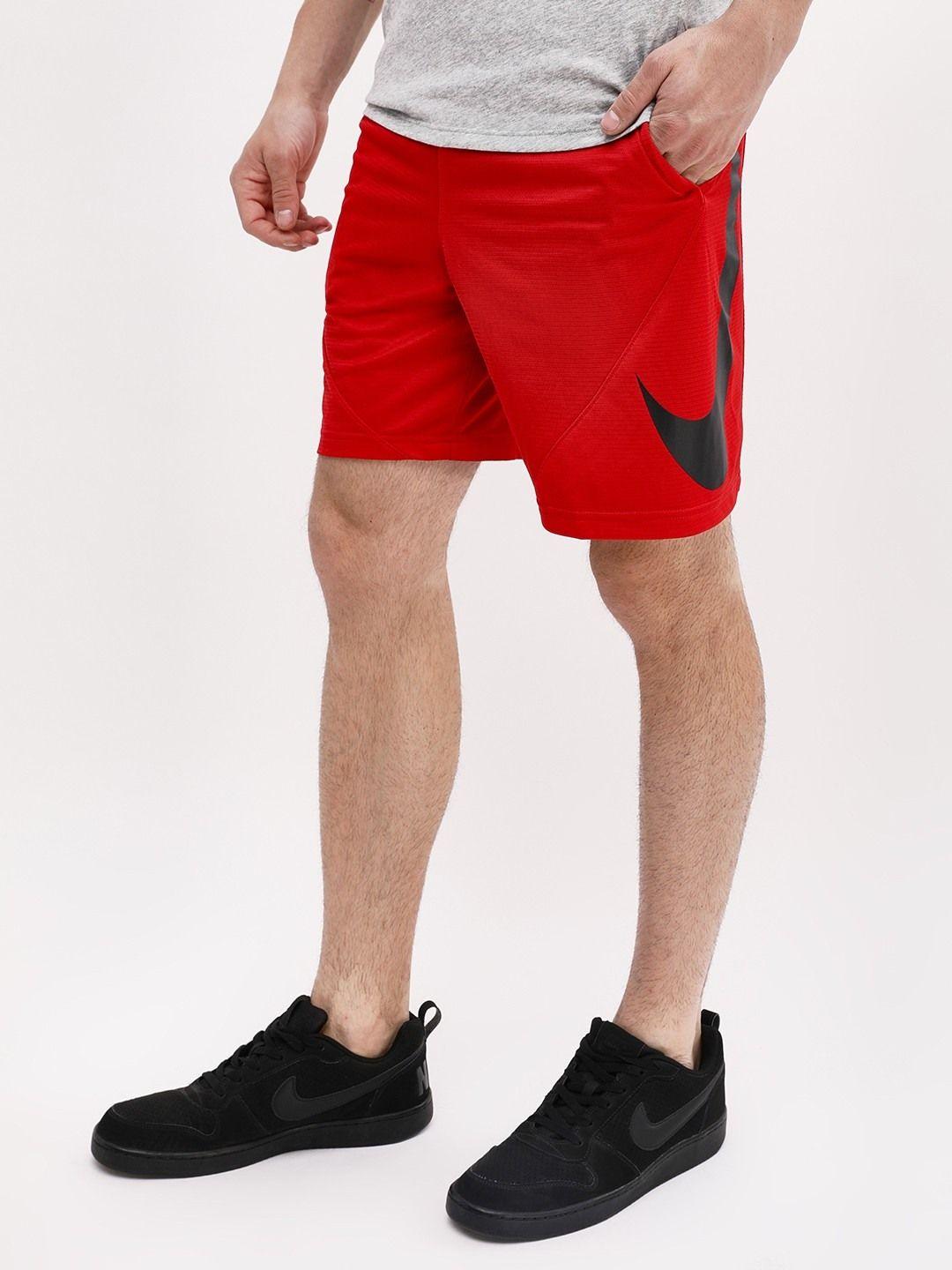 Red Swoosh Logo - Buy Nike Red Swoosh Logo Shorts for Men Online in India