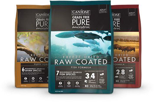 Canidae Logo - CANIDAE Grain Free PURE Ancestral Puppy Avian Formula Freeze Dried Raw Coated Dry Dog Food, 4 Lb Bag