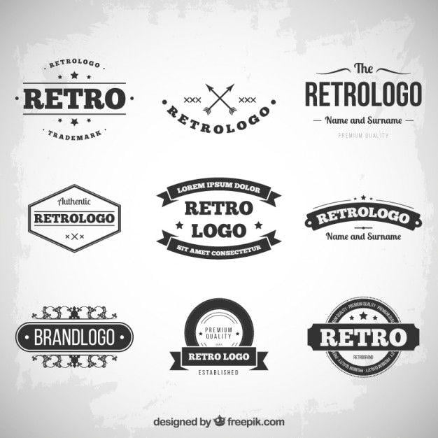 Established Logo - Retro logos collection Vector