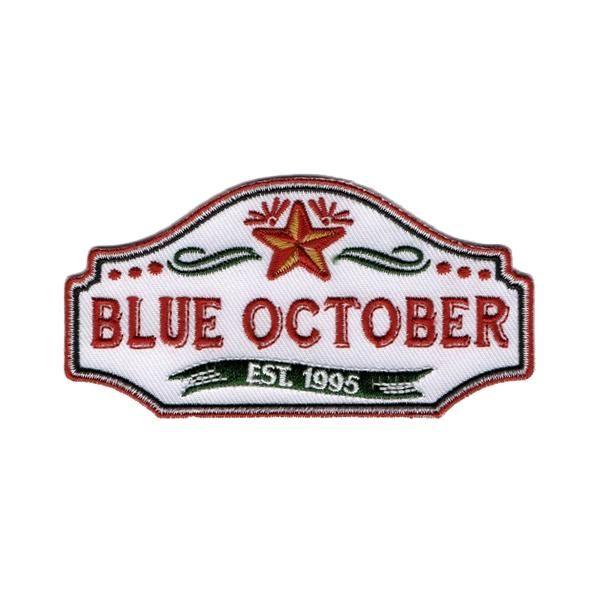 Established Logo - Blue October - Established 1995 Logo Patch
