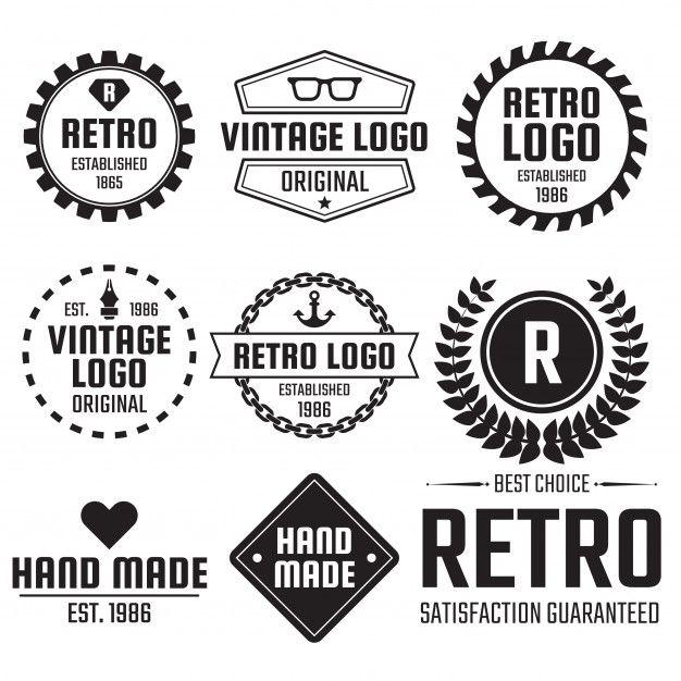 Established Logo - Vintage retro logo for banner Vector