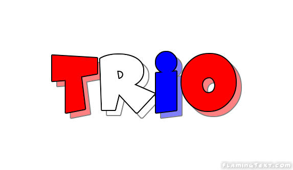 Trio Logo - United States of America Logo. Free Logo Design Tool from Flaming Text