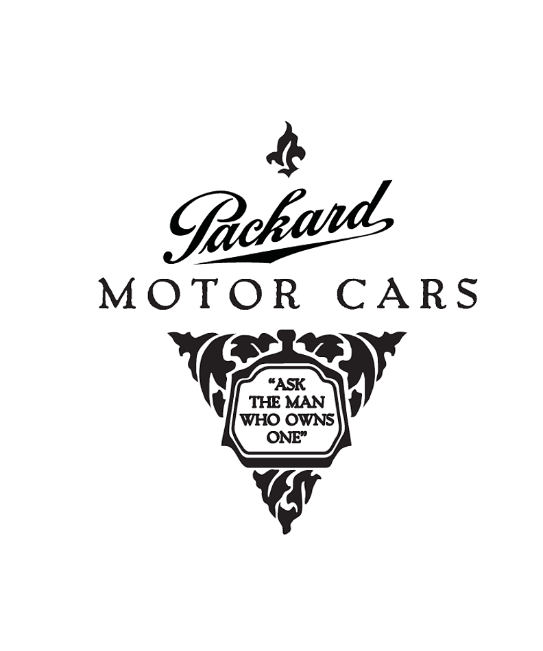 Packard Logo - I cleaned up a Packard logo on Illustrator : cars