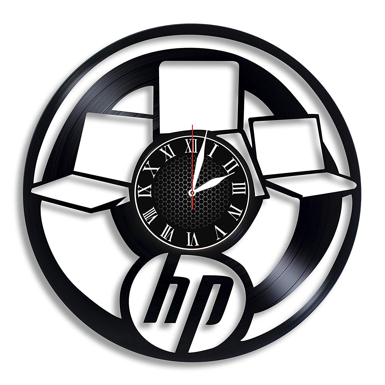 Packard Logo - Amazon.com: Hewlett-Packard company brand logo wall clock, Gifts For ...