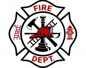 Firemen Logo - Fire department logo | Etsy