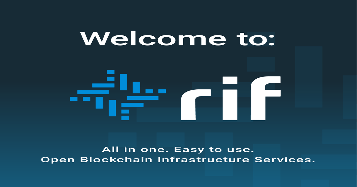 Rif Logo - RIF OS - the new infrastructure protocol deployed on RSK Contract ...