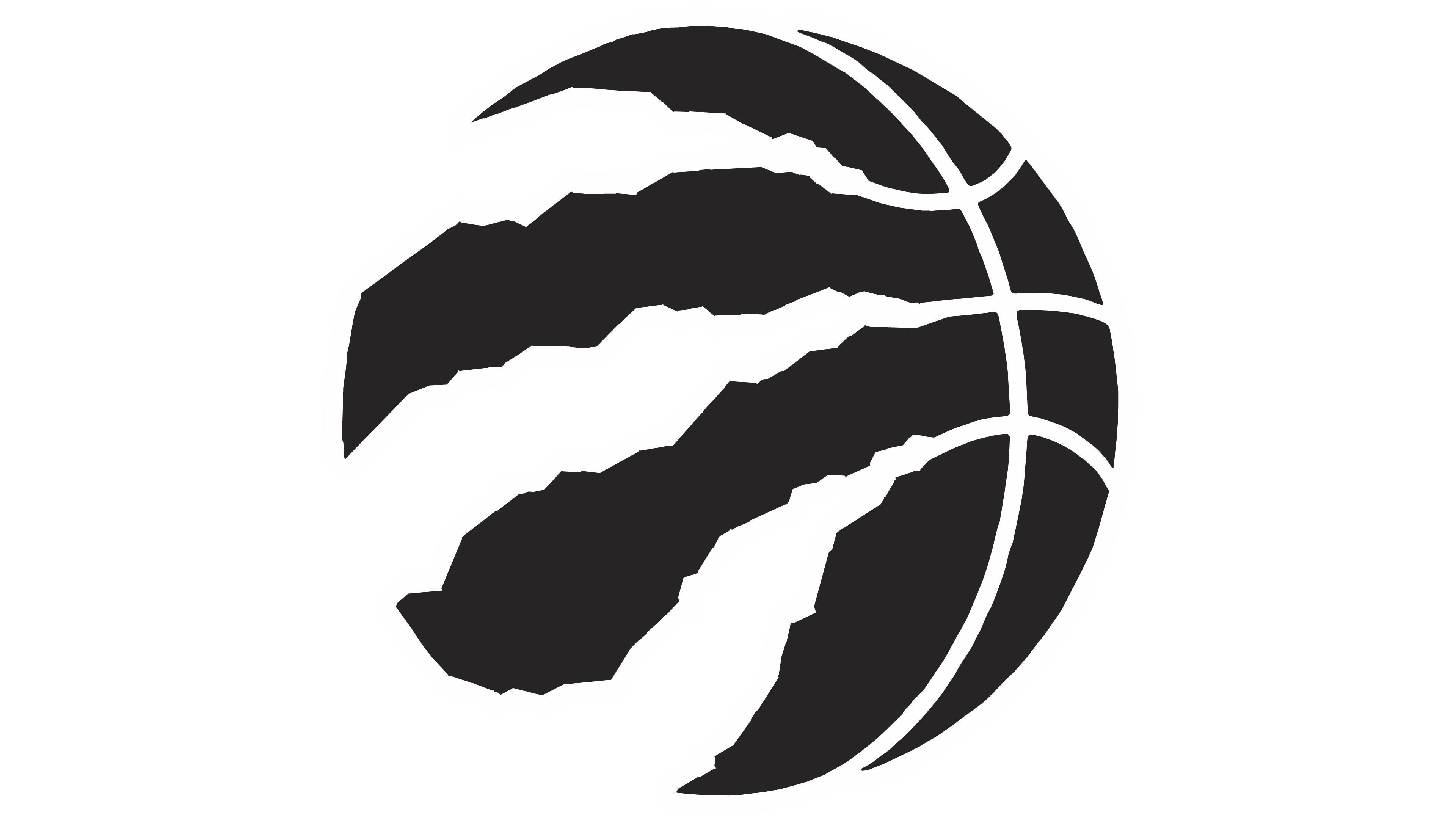 Claw Logo - Toronto Raptors logo History of the Team Name and emblem