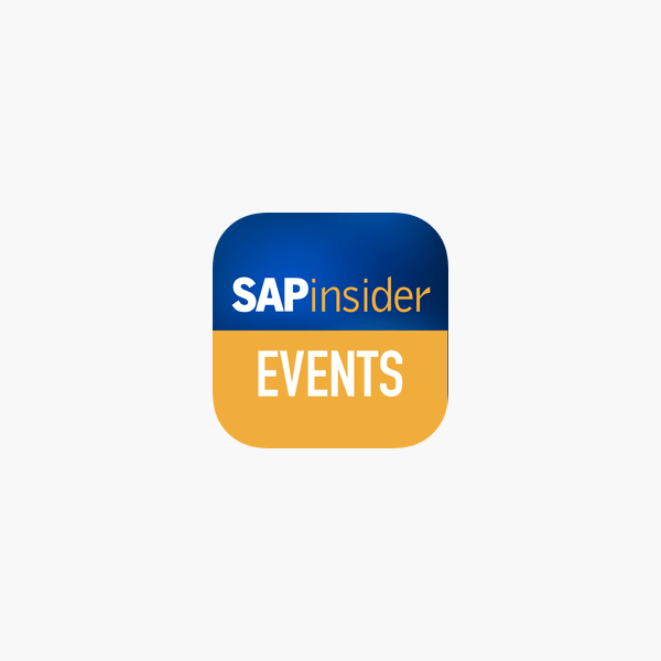 SAPinsider Logo - SAPinsider Events on the App Store