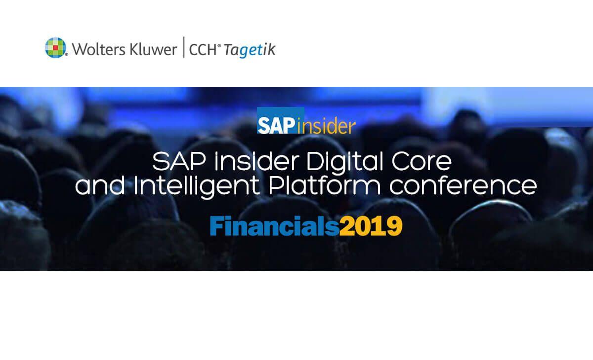 SAPinsider Logo - SAP Financials 2019 - Event & News | CCH Tagetik