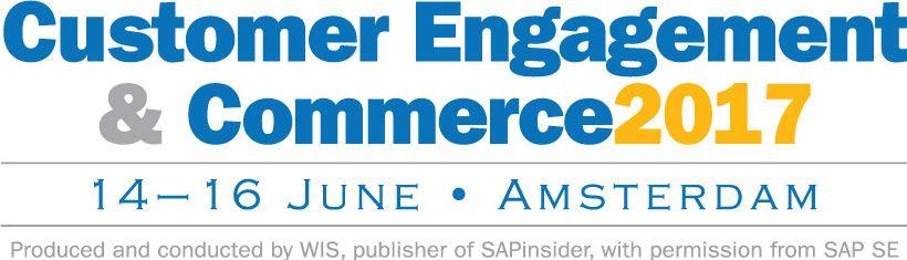 SAPinsider Logo - SAPinsider Customer Engagement and Commerce 2017 Europe conference