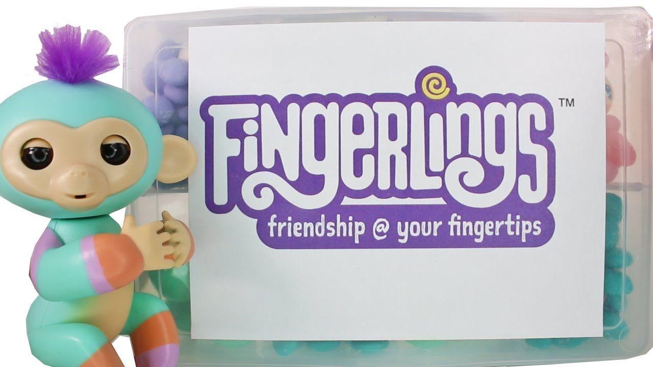 Fingerlings Logo - Fingerlings BFFs Surprise Candy Box Unboxing Toy Review