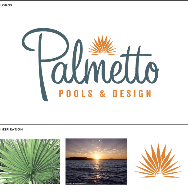 Palmetto Logo - Palmetto Pools & Design