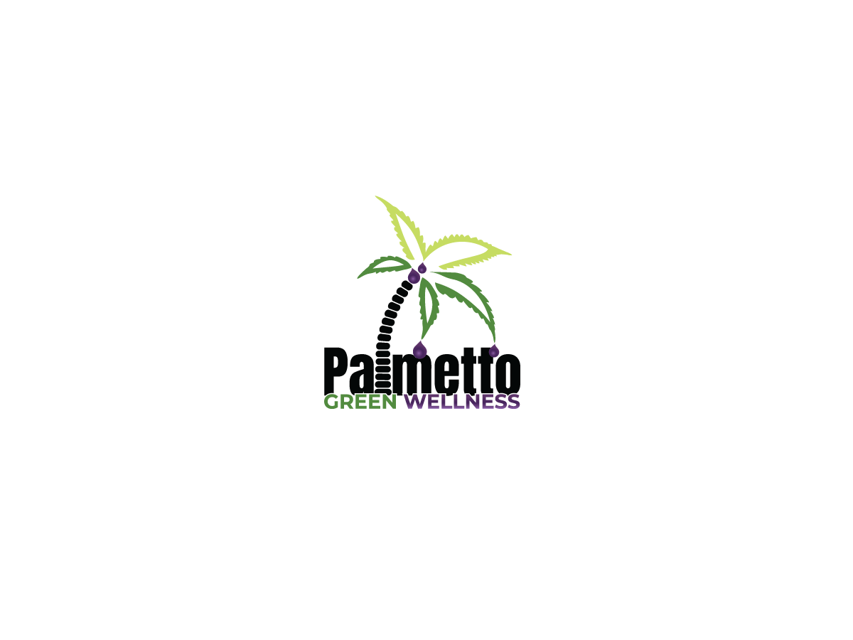 Palmetto Logo - Elegant, Playful Logo Design for Palmetto Green Wellness