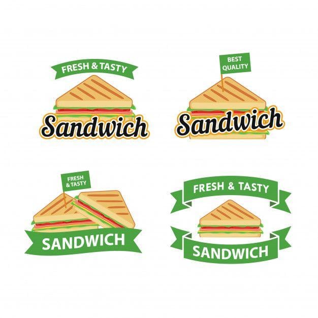 Sandwich Logo - Sandwich logo design vector Vector | Premium Download