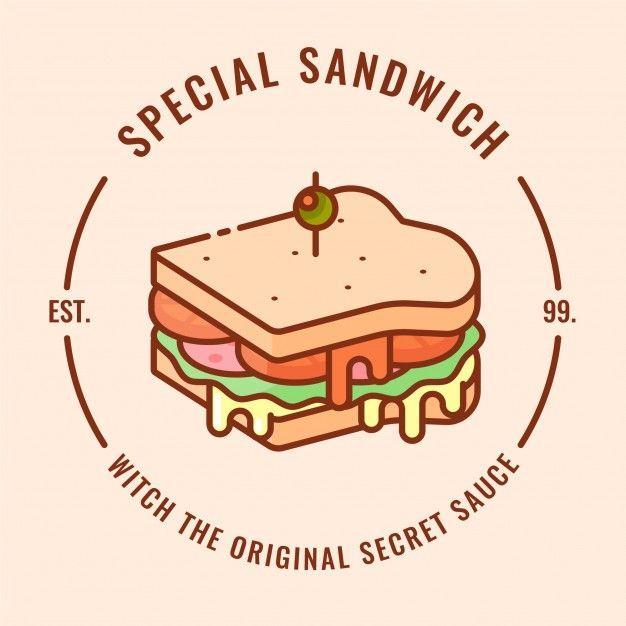 Sandwich Logo - Image result for sandwich logo | Logo | Logos, Logos design, Food ...